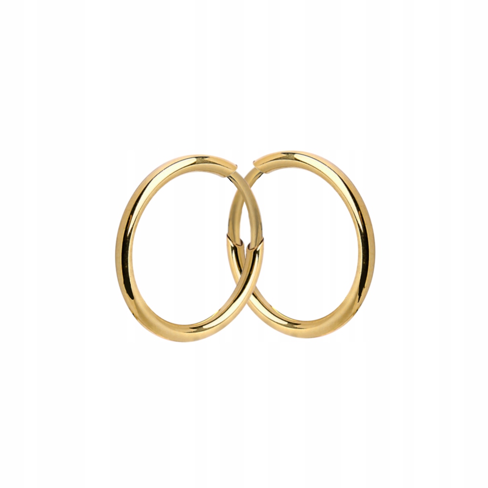 ZŁOTE KOLCZYKI KÓŁKA PRÓBA 333 Marka Deem