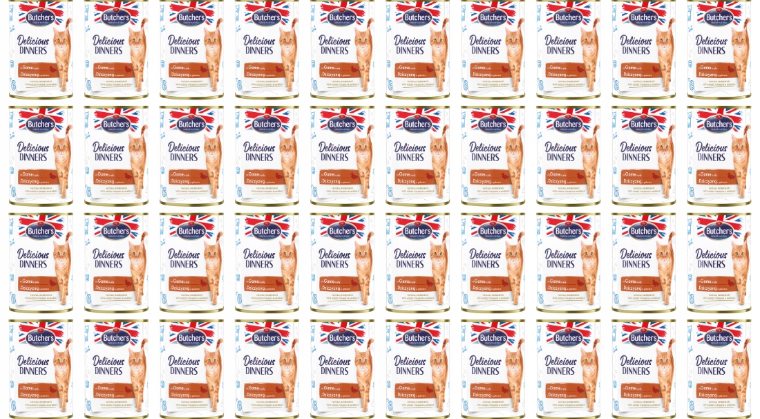 Butcher's mokra karma dla kota Delicious Dinners 40x400g z dziczyzną