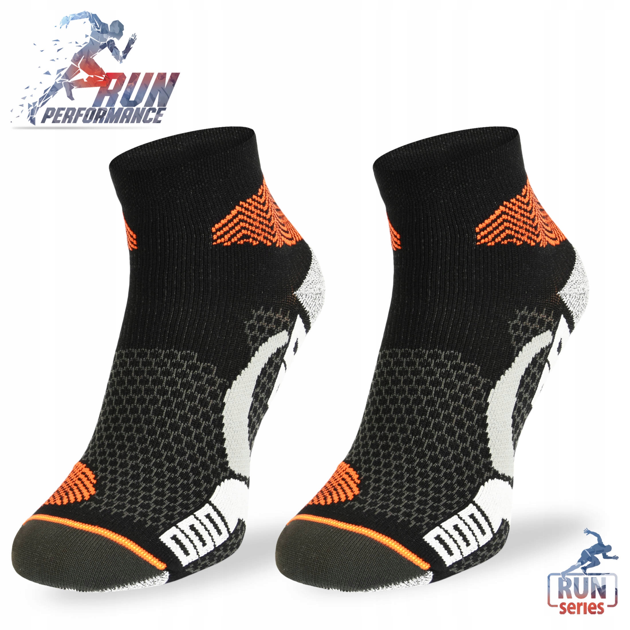Wygodne oddychające skarpetki do biegania RUN1 Marka Comodo