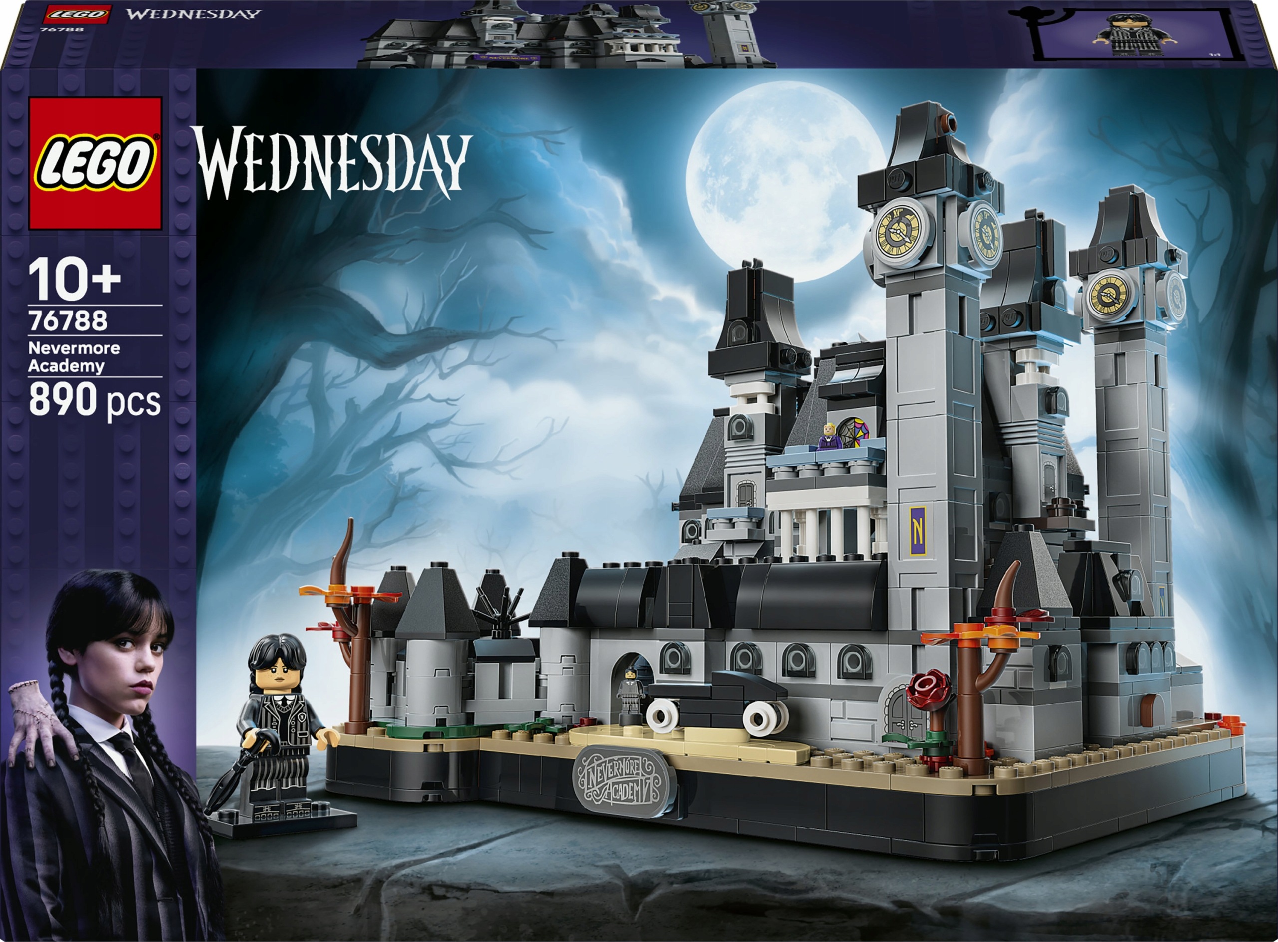 Lego Wednesday Akademia Nevermore 76788