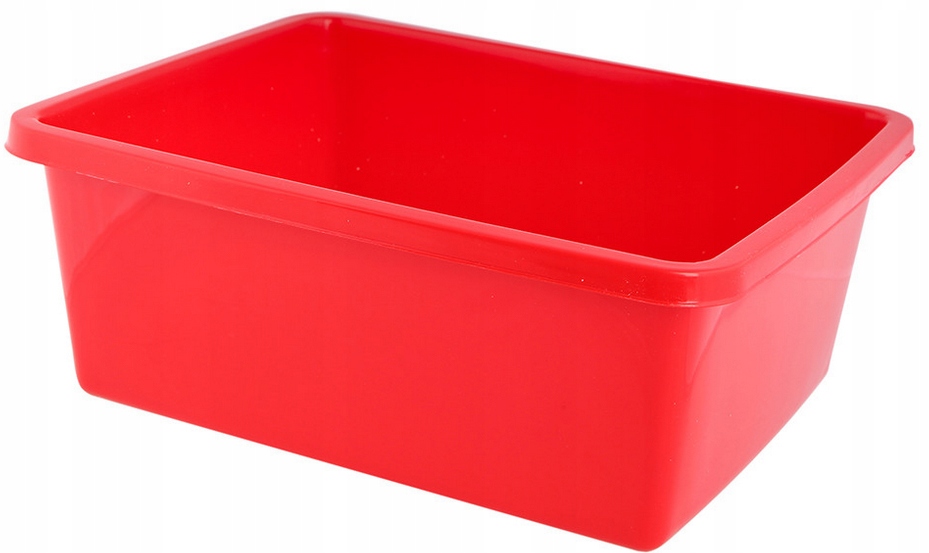 MISKA PLASTIKOWA MIEDNICA PROSTOKĄTNA 11L KOLORY Pojemność 11 l