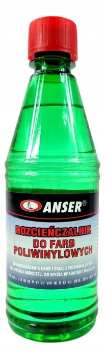 

Anser Rozcieńczalnik Do Farb Poliwinylowych 0,5L