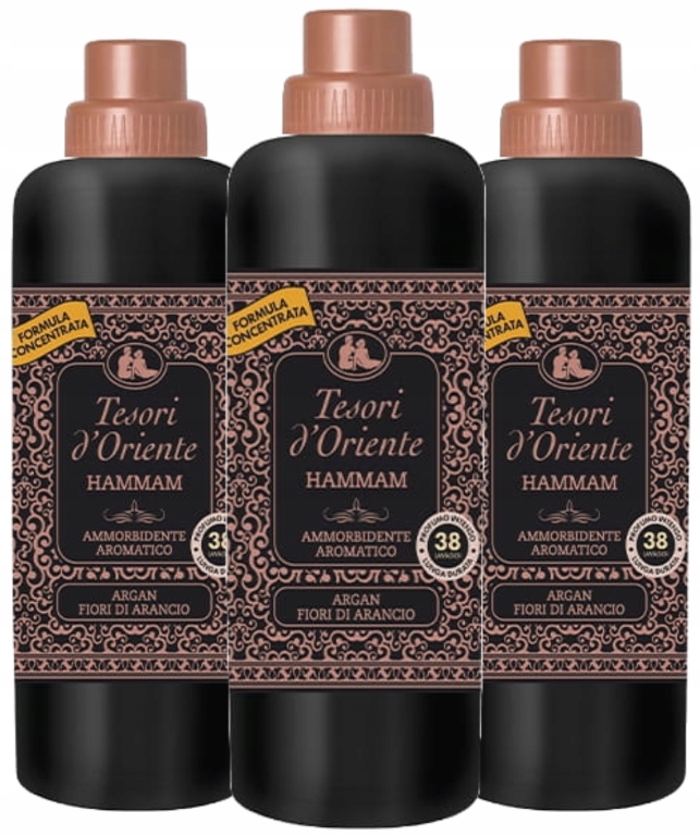 Levně 2x 3x Tekutá aviváž Tesori D'oriente Hammam 38 oplachů 760 ml