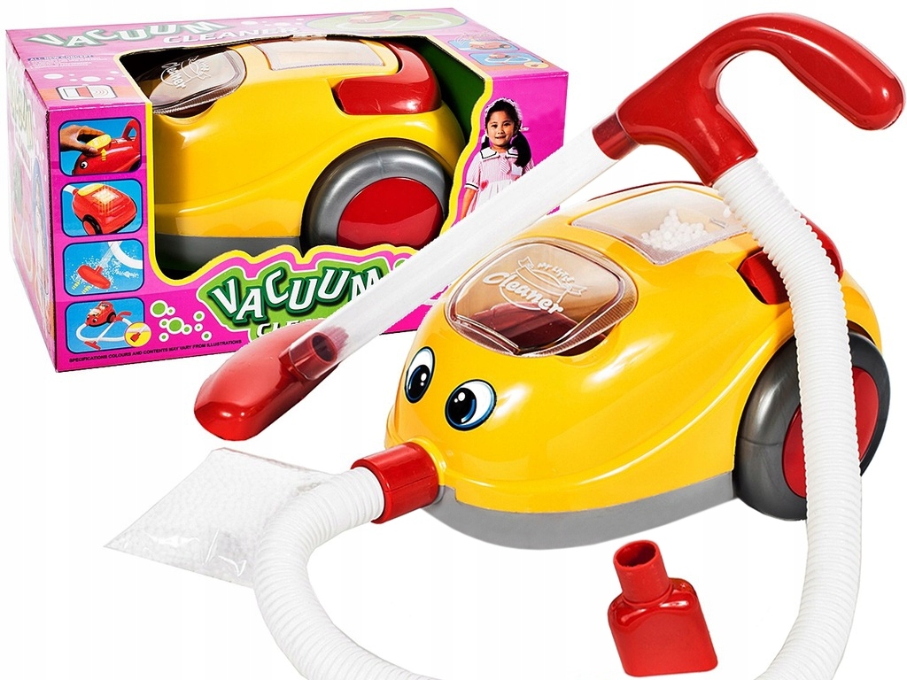 FUNKCYJNY ODKURZACZ NA BATERIE ŚWIATŁO DŹWIĘK 4512