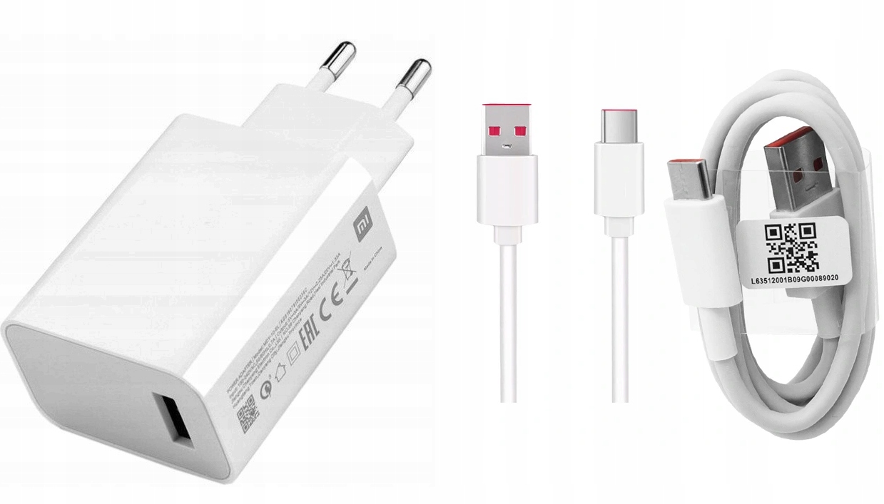 

Xiaomi Ładowarka MDY-11-EZ 33W Usb 6A Turbo