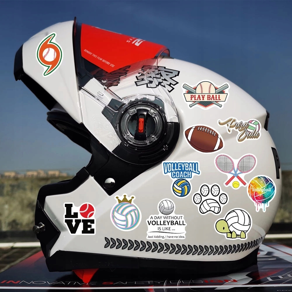 

Naklejki Wlepy Stickers Bomb MIX Piłka 50 szt