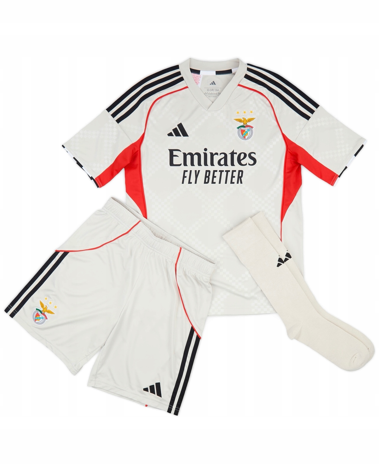 Komplet Piłkarski Benfica Lizbona 2025/2026 Adidas JN9948 Rozmiar 128