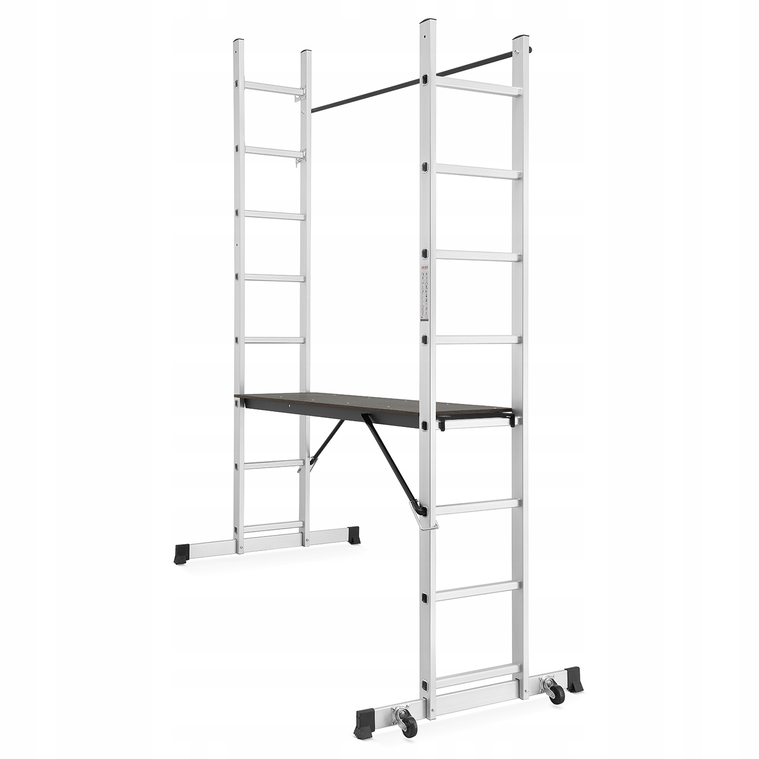 Podest roboczy aluminiowy składany HIGHER 2x8 MINI rusztowanie aluminiowe — 17