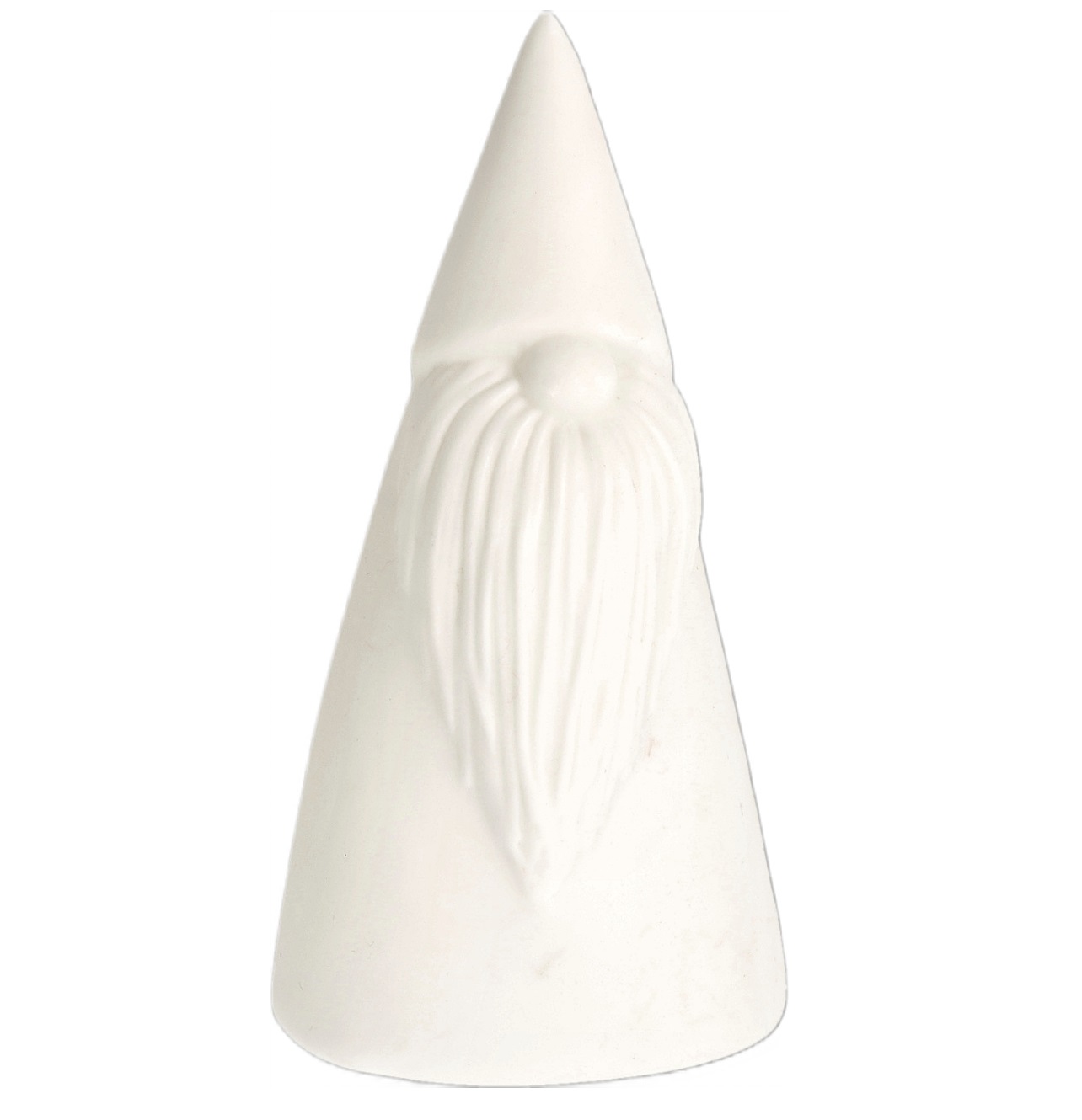 SKRZAT KRASNAL MIKOŁAJ OZDOBA PORCELANA ŚWIĄTECZNY LED ŚWIECI 14 cm