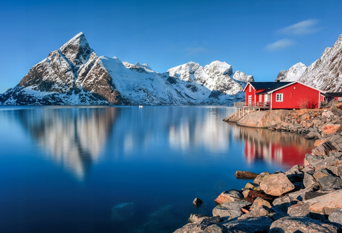 

Fototapeta Flizelinowa Lofoty Norwegia - 104x70