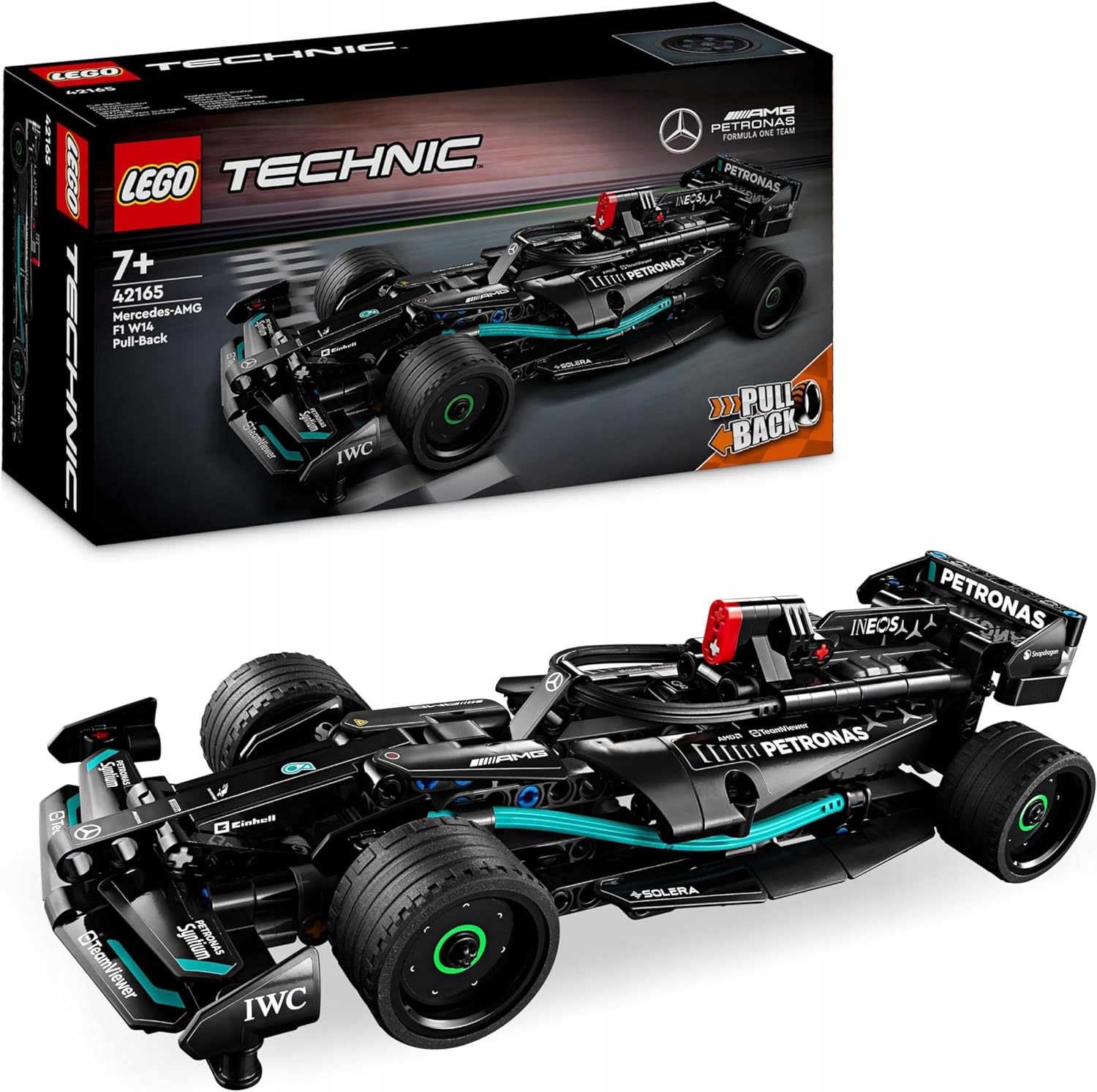 Lego Technic 42165 Mercedes-AMG F1 W14 E Performance natahovací souprava
