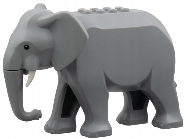 Lego velký slon s tesáky zvíře elephant2c02 1 ks N