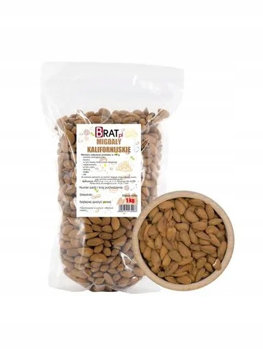 Brat Kalifornské mandle 1 kg