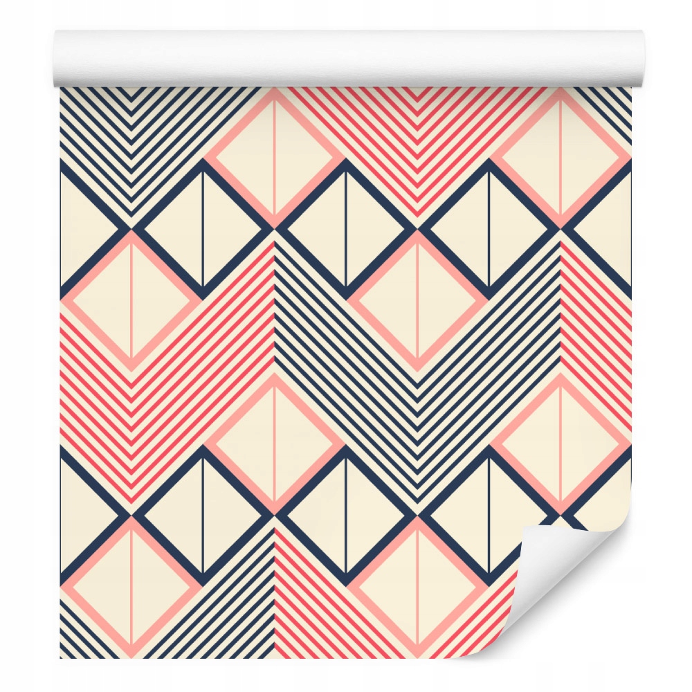 Geometrické vzory tapet v retro stylu /459612964