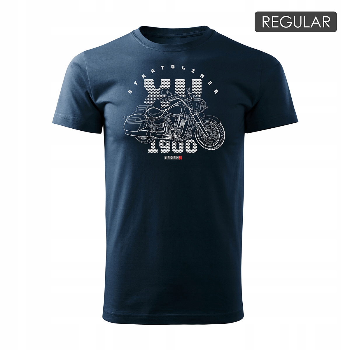 

Koszulka z motocyklem Yamaha Stratoliner XV 1900