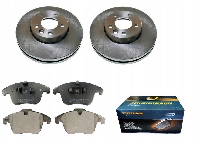 Kotouče Kostky Volvo S60 S80 II V70 III Přední 300 mm