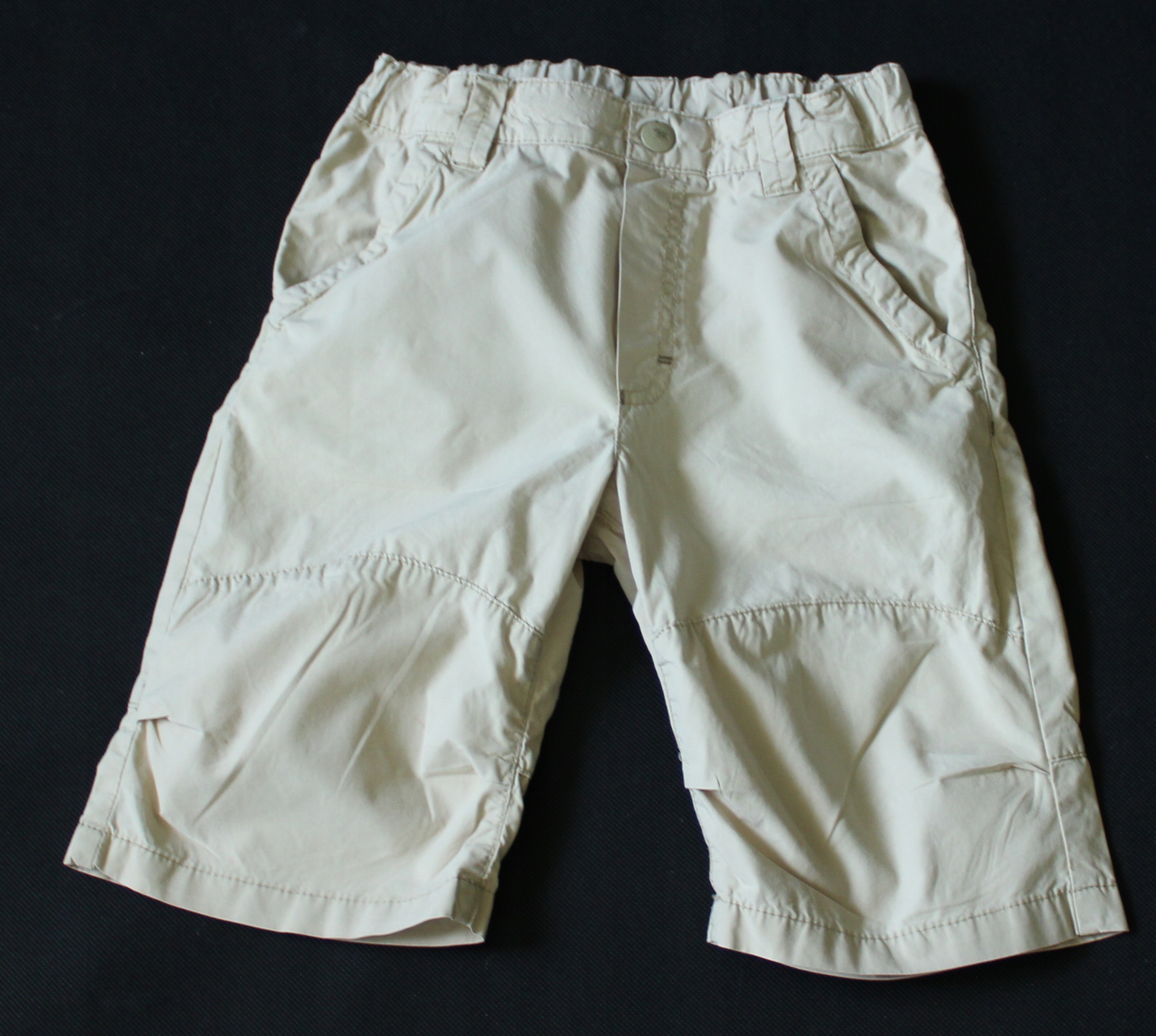 H&M BEŻOWE SPODENKI ROZM 110