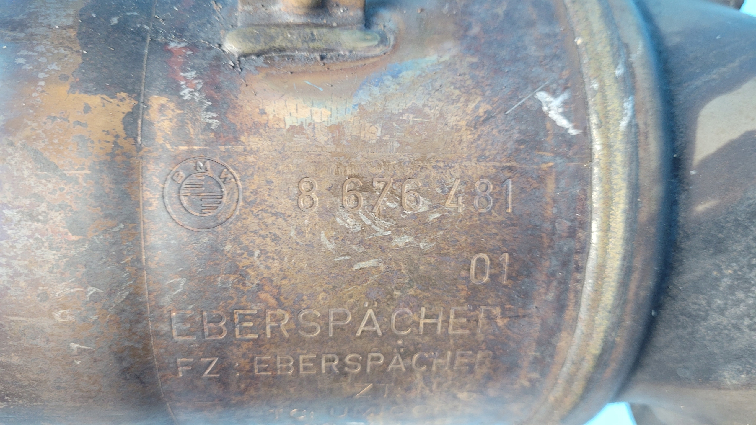 BMW 3' G20 19r KATALIZATOR 8676481 Numer katalogowy części BMW G20 8676481