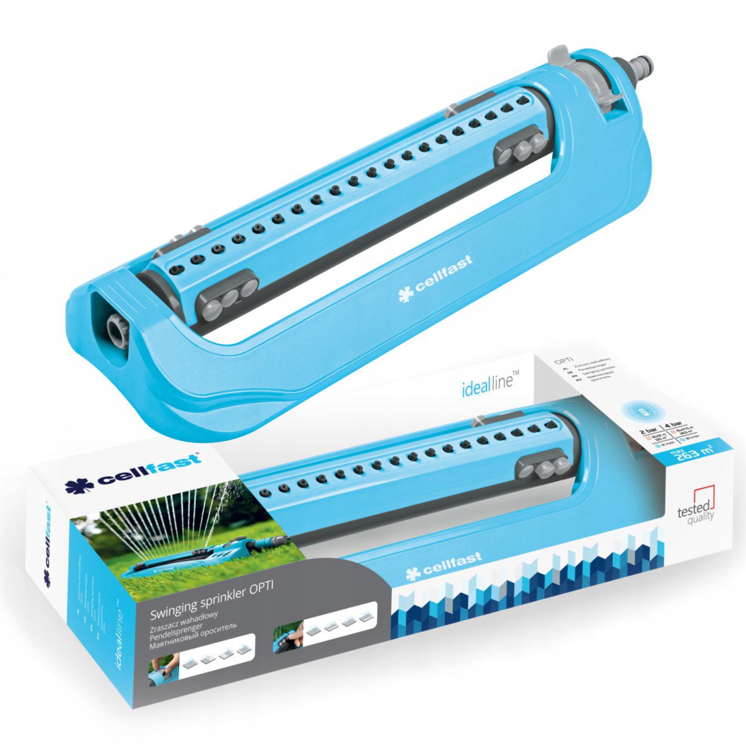 

Zraszacz Wahadłowy Opti Ideal 52-075 Cellfast