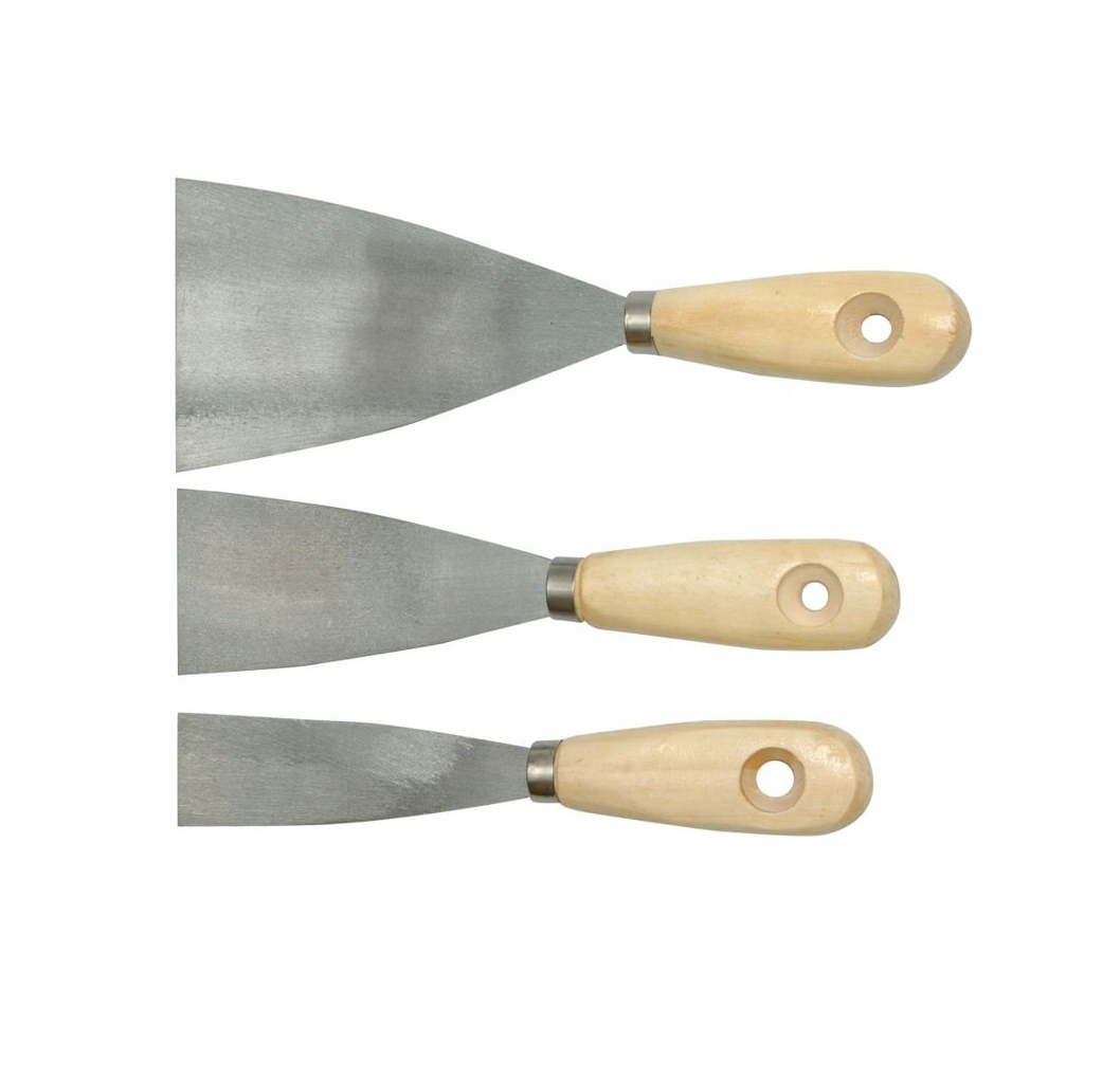 Szpachelki, komplet 3 szt. 3, 5 i 8cm