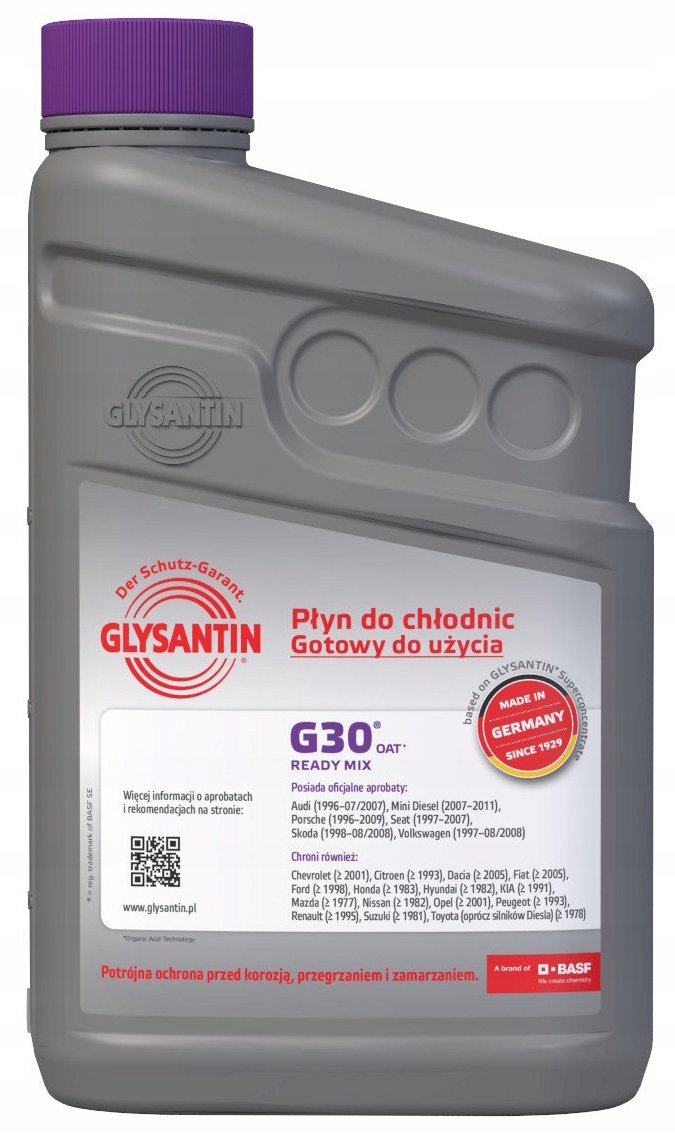 

Glysantin G30 Gotowy Płyn Do Chłodnic G12+ 1L