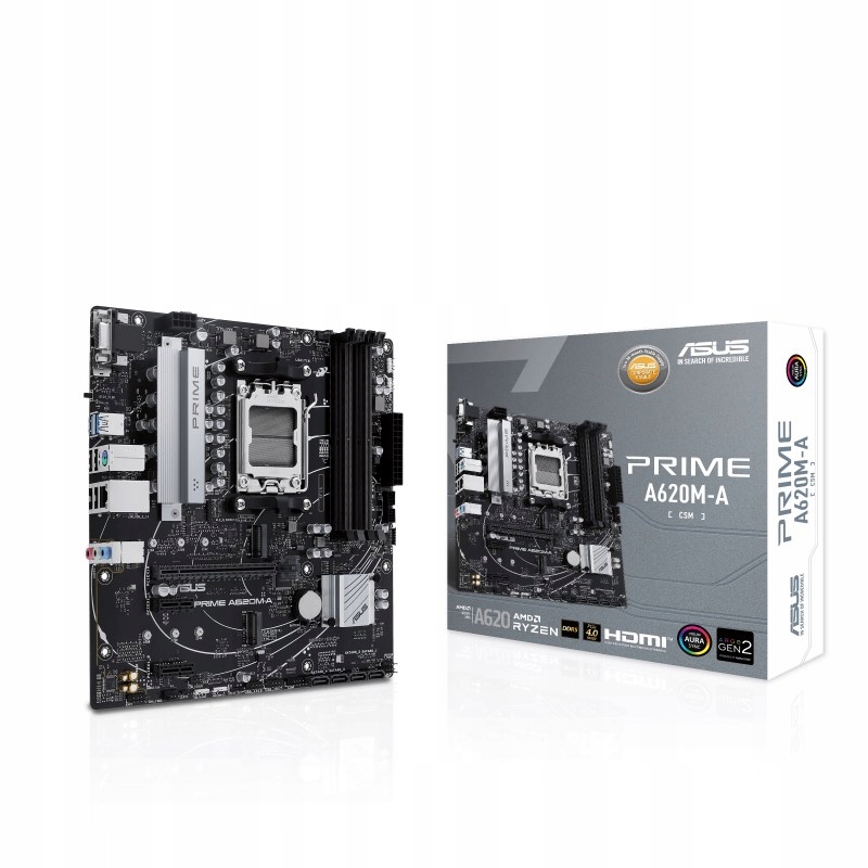 Asus Mb Sc AM5 Prime A620M-A-CSM, Amd A620, 4xDDR5, 1xHDMI, 1xDP, …