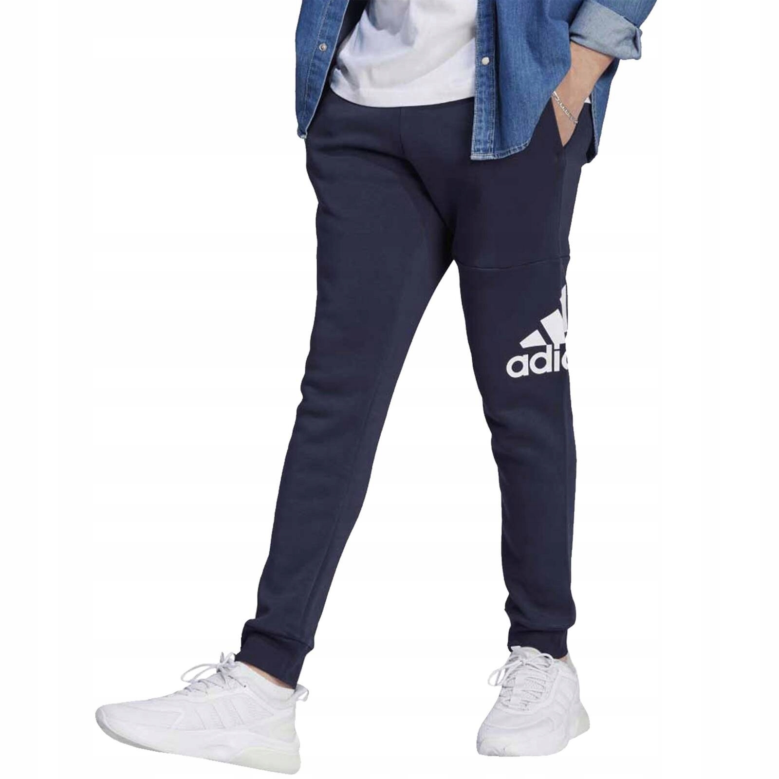 Adidas Pant Spodnie Męskie Dresowe Granatowe