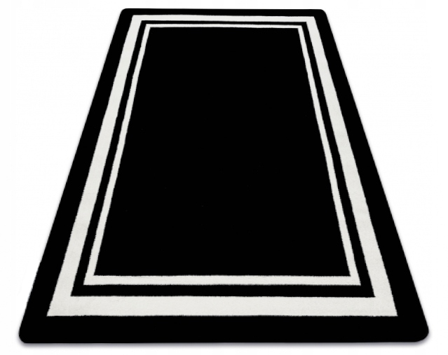 

Dywan Hampton 160x220 Border glamour ramka czarny