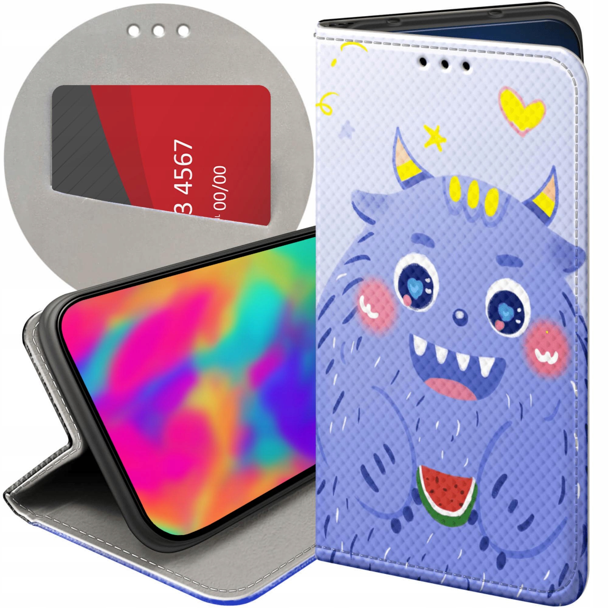 Etui Z Klapką Do Honor 400 Potwory Potwór Monster Futerał Pokrowiec