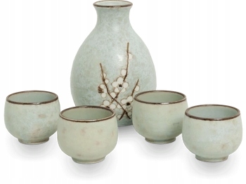 Levně Sada Pro Saké Sakura Green Made In Japan
