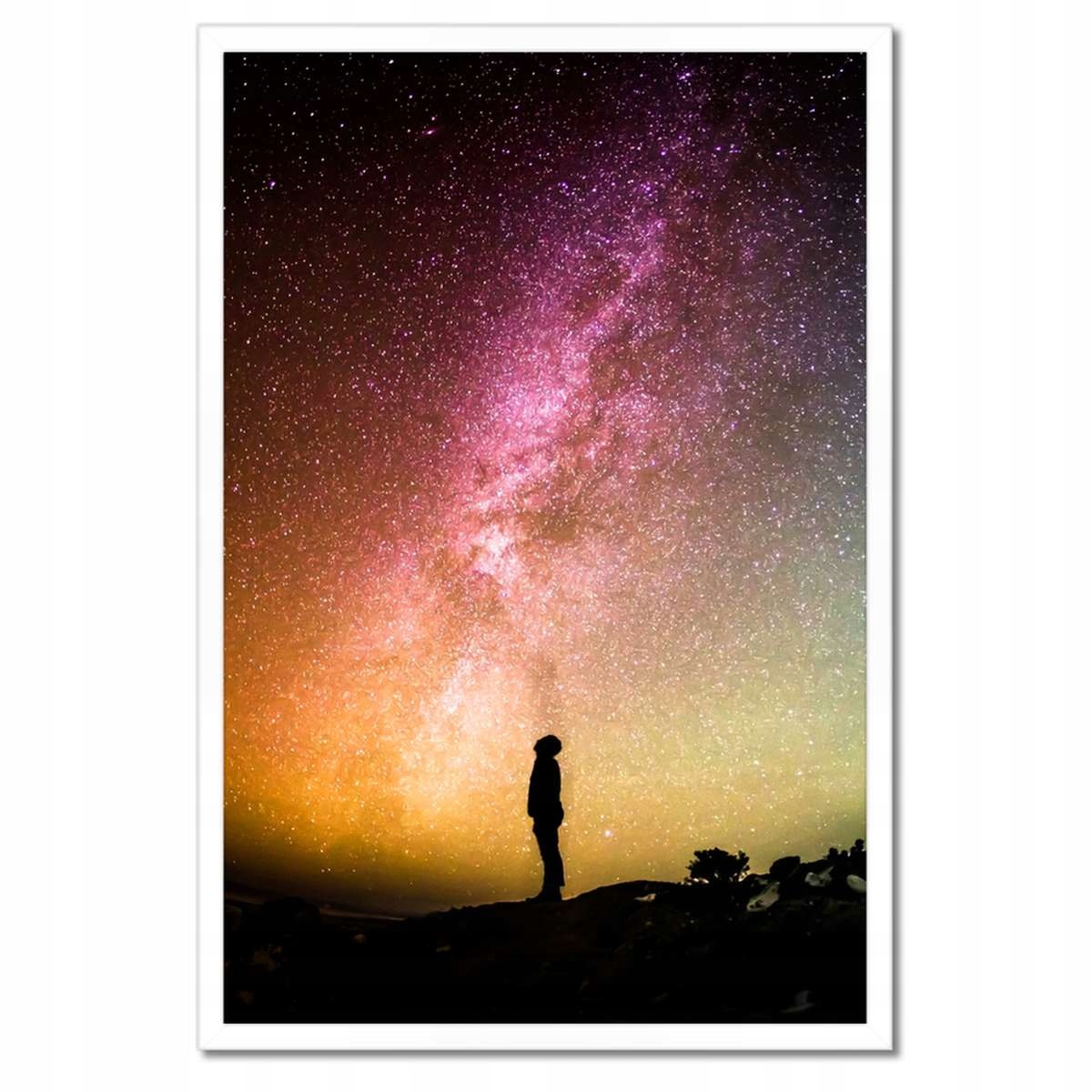Plakáty v rámu 40x60 Mléčná dráha Galaxie