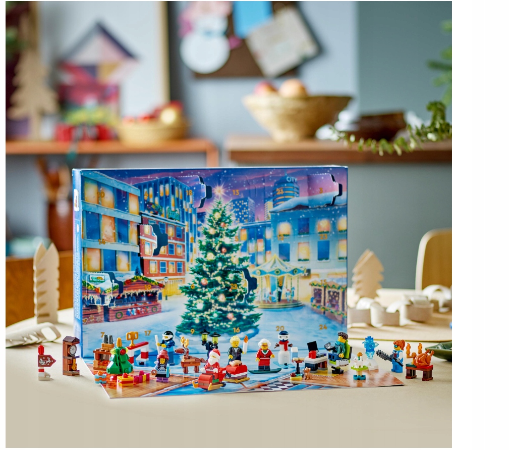 LEGO CITY KALENDARZ ADWENTOWY ZESTAW 2023 R. NOWOŚĆ FIGURKI FIGURKA PREZENT Seria City