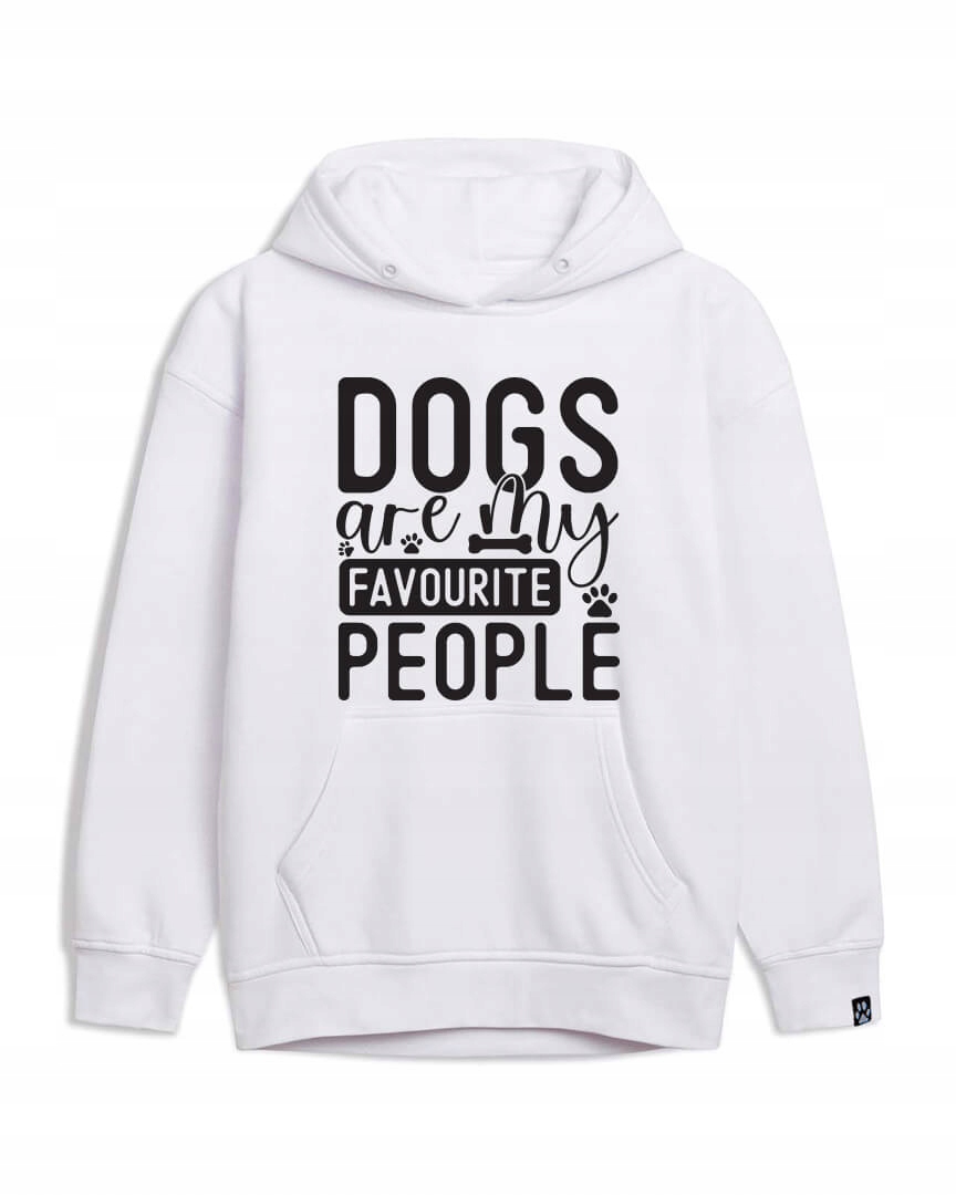 Mikina s potiskem Dogs are My Favourite pro milovníky psů