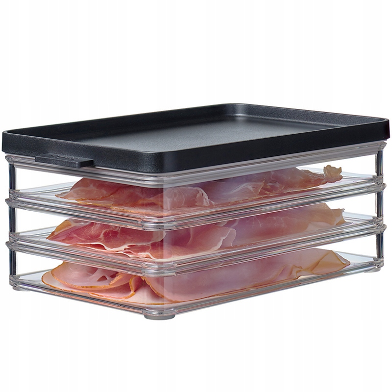 

Mepal Pojemnik Lodówki Na Wędliny Sery 3 Piętra