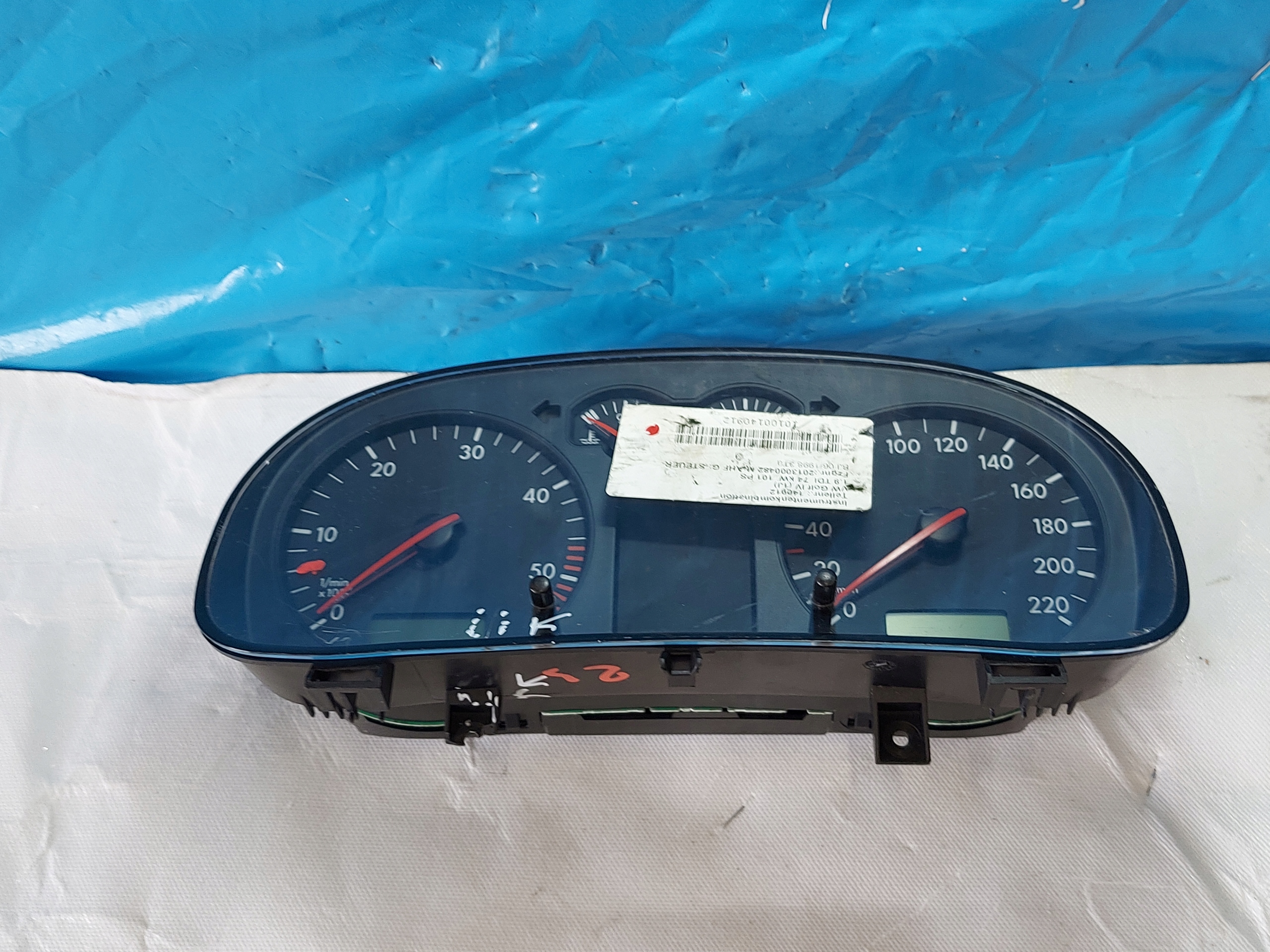 dials clock GOLF IV 1.9 TDI 1J0919860B