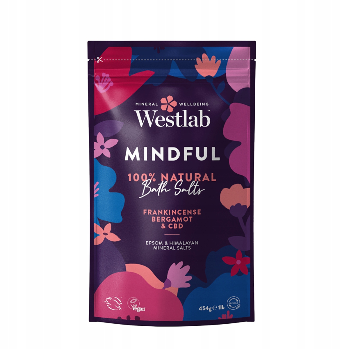 

Sól do kąpieli z olejkiem kadzidłowym Westlab 454g
