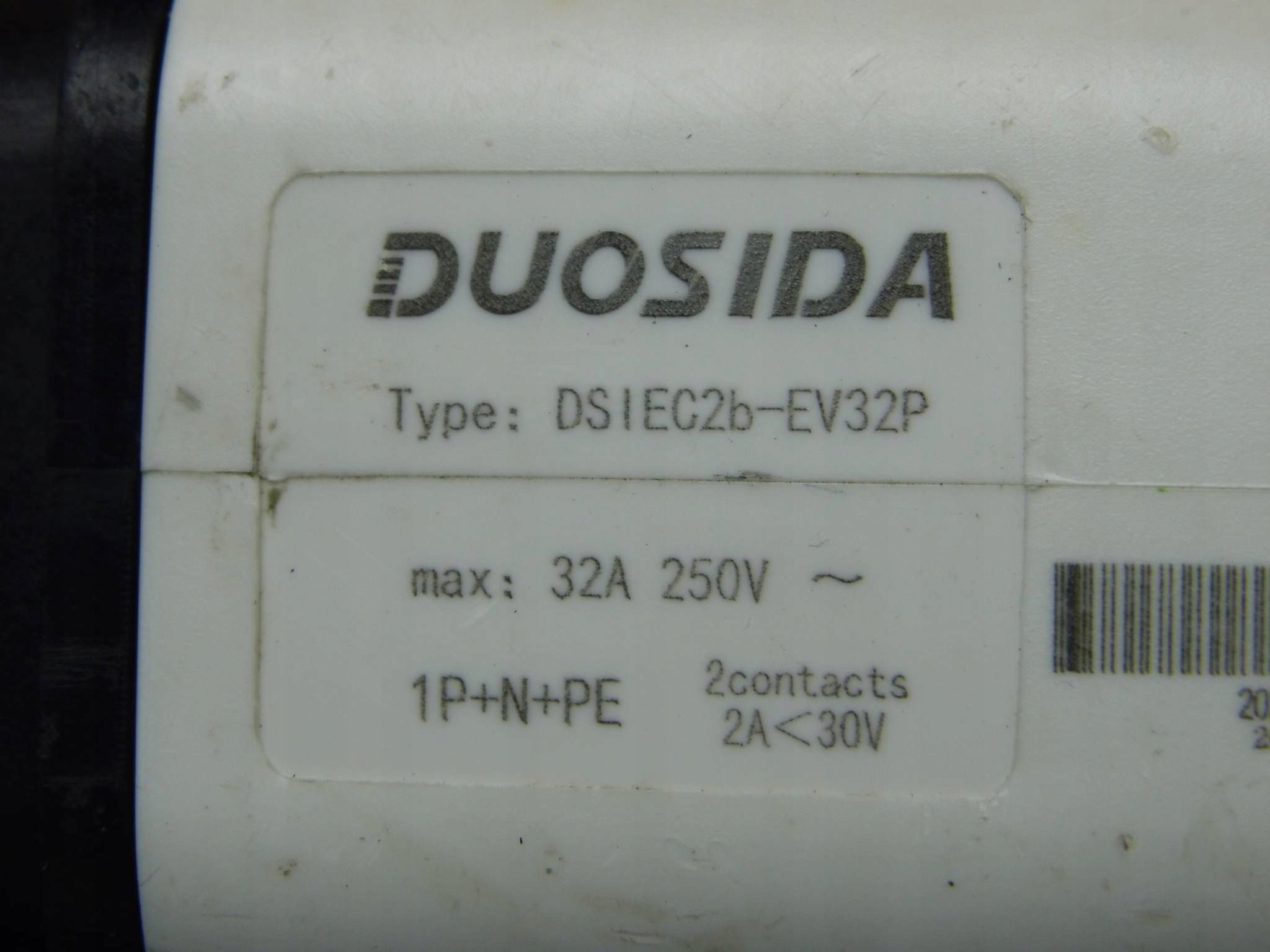 DUOSIDA 32A 240V kabel do ladowania Automobile elettrico