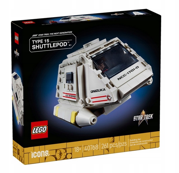 Lego 40768 Icons Star Trek Typ -15 Shuttlepod