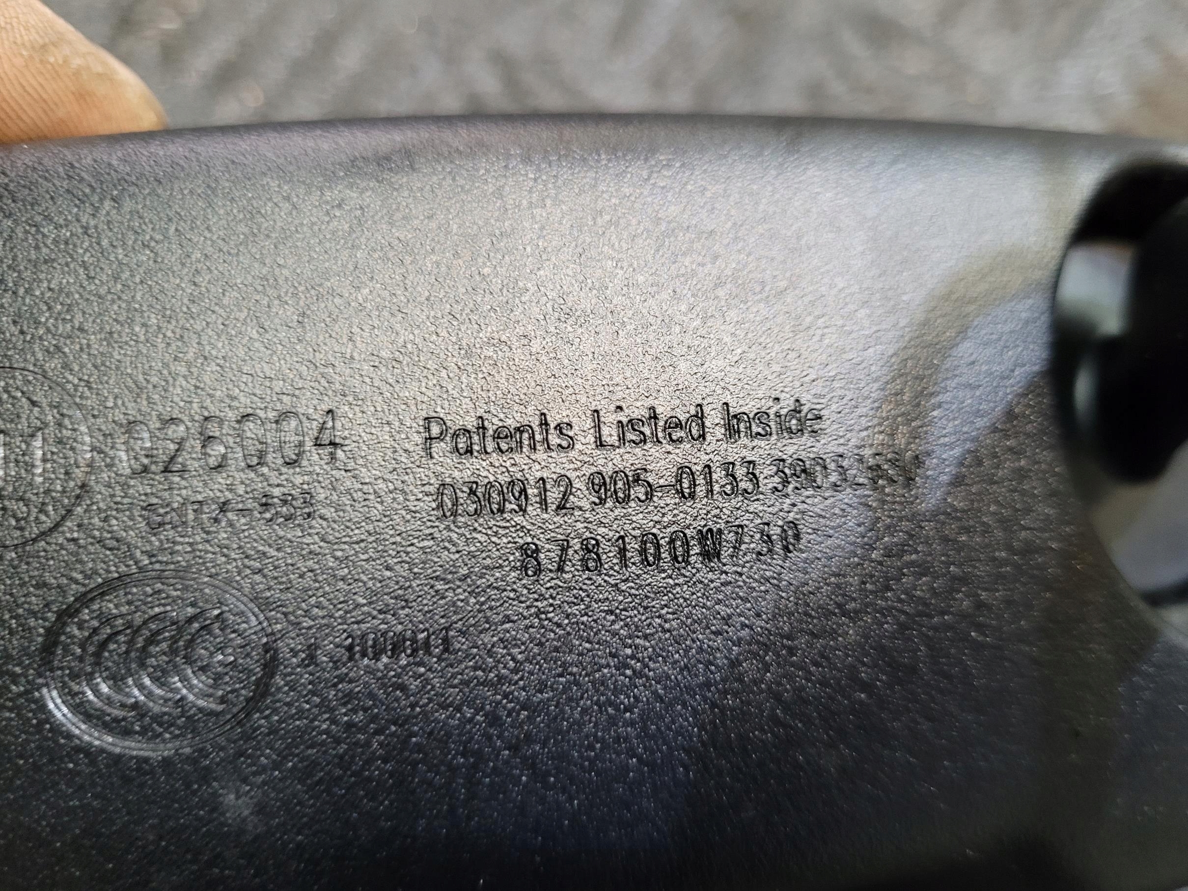 mirror inner reversely 878100W750 LEXUS GS 4 IV GS250 12