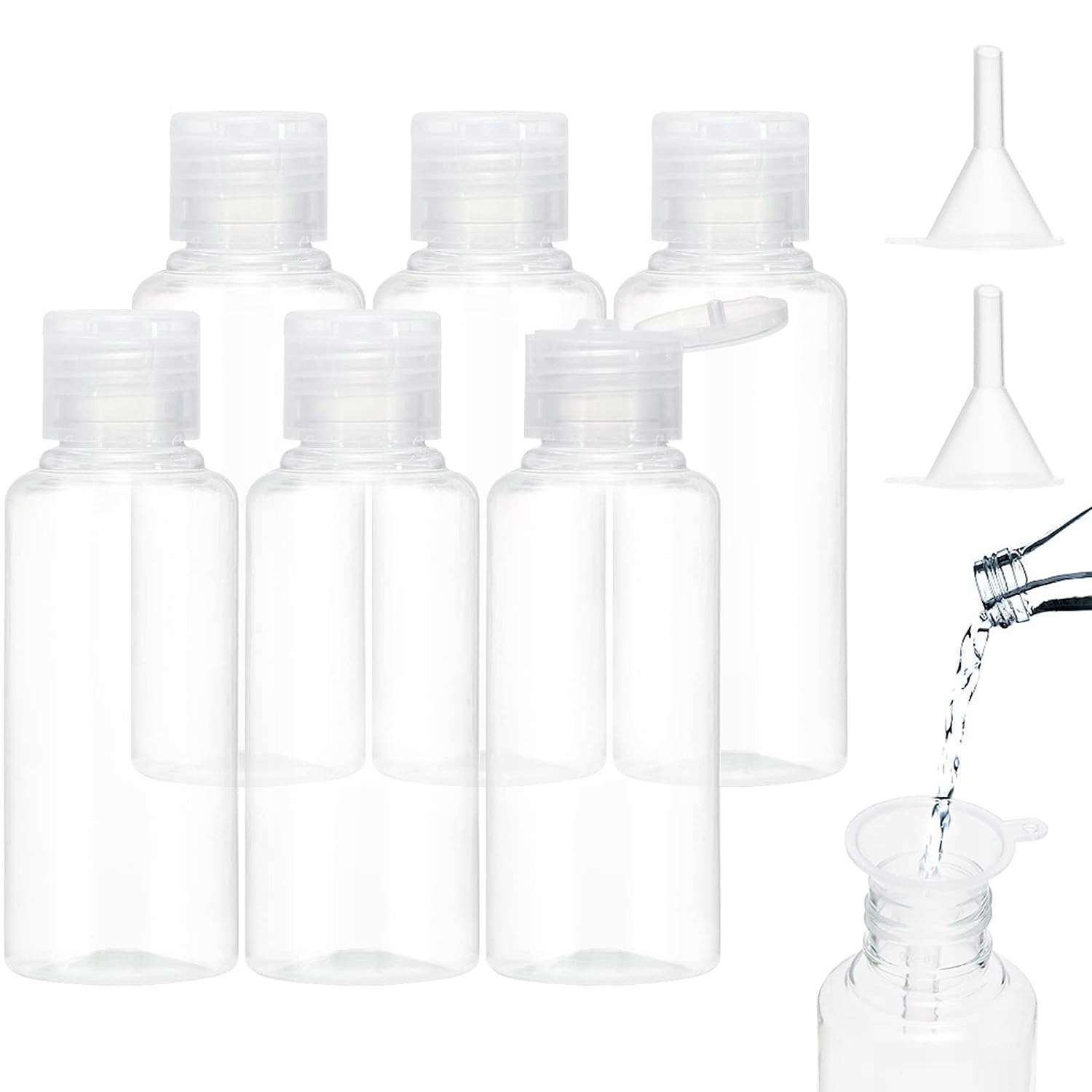 Butelki BillyBath do napełniania 100ml 6 szt P2D76