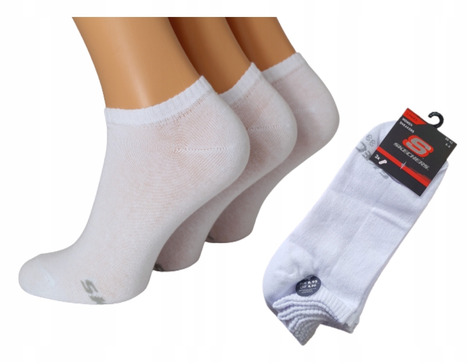 

Skarpety stopki Skechers 43007 1000 3-pack 35/38