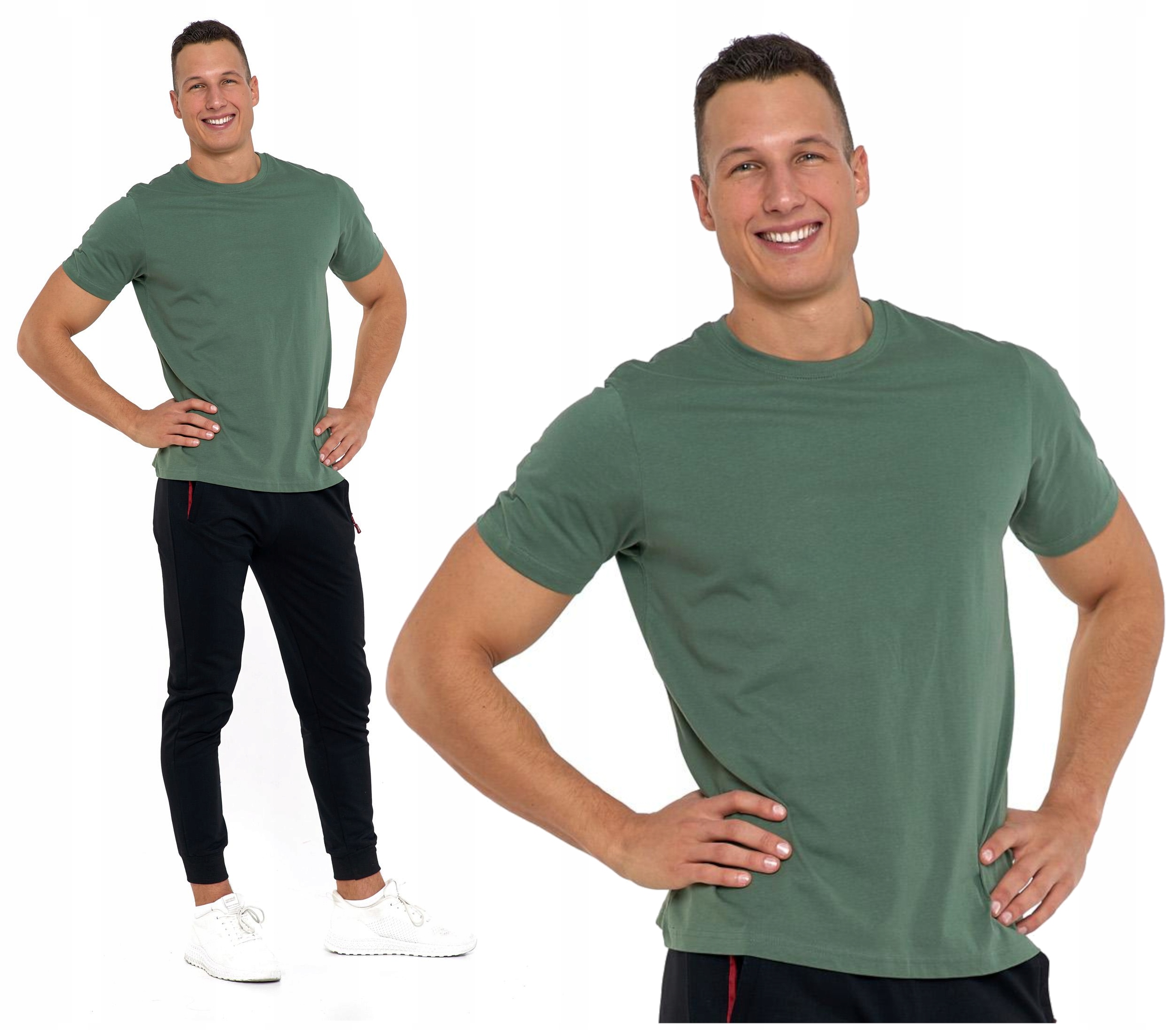 

T-Shirt Koszulka Klasyczna Krótki Rękaw Moraj 3XL