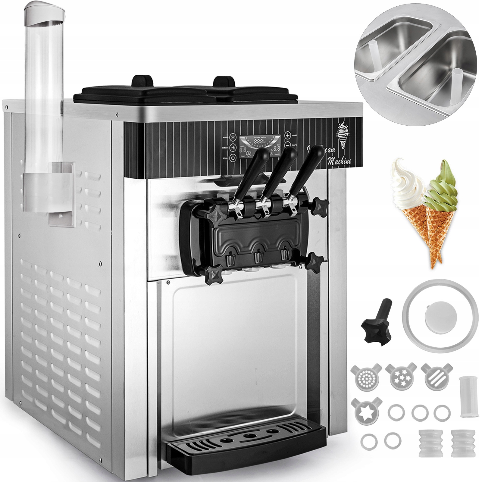 Stroje Na Zmrzlinu Stroj Na Zmrzlinu Automat Smrekovky 22-30L Samočistenie