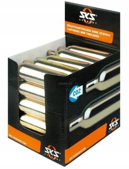 CO2 bombičky Sks 25 x 16 g bez závitu pro AirChamp Pro