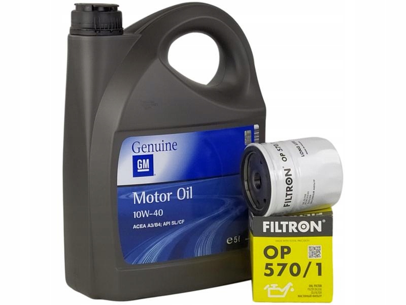 

Oe Opel Gm 10W40 5L+FILTR Oleju OP570/1