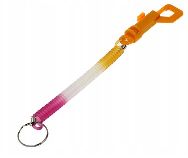 BRELOK BRELOCZEK DO KLUCZY SPRĘŻYNA SPRĘŻYNKA LOL Waga produktu z opakowaniem jednostkowym 0.2 kg