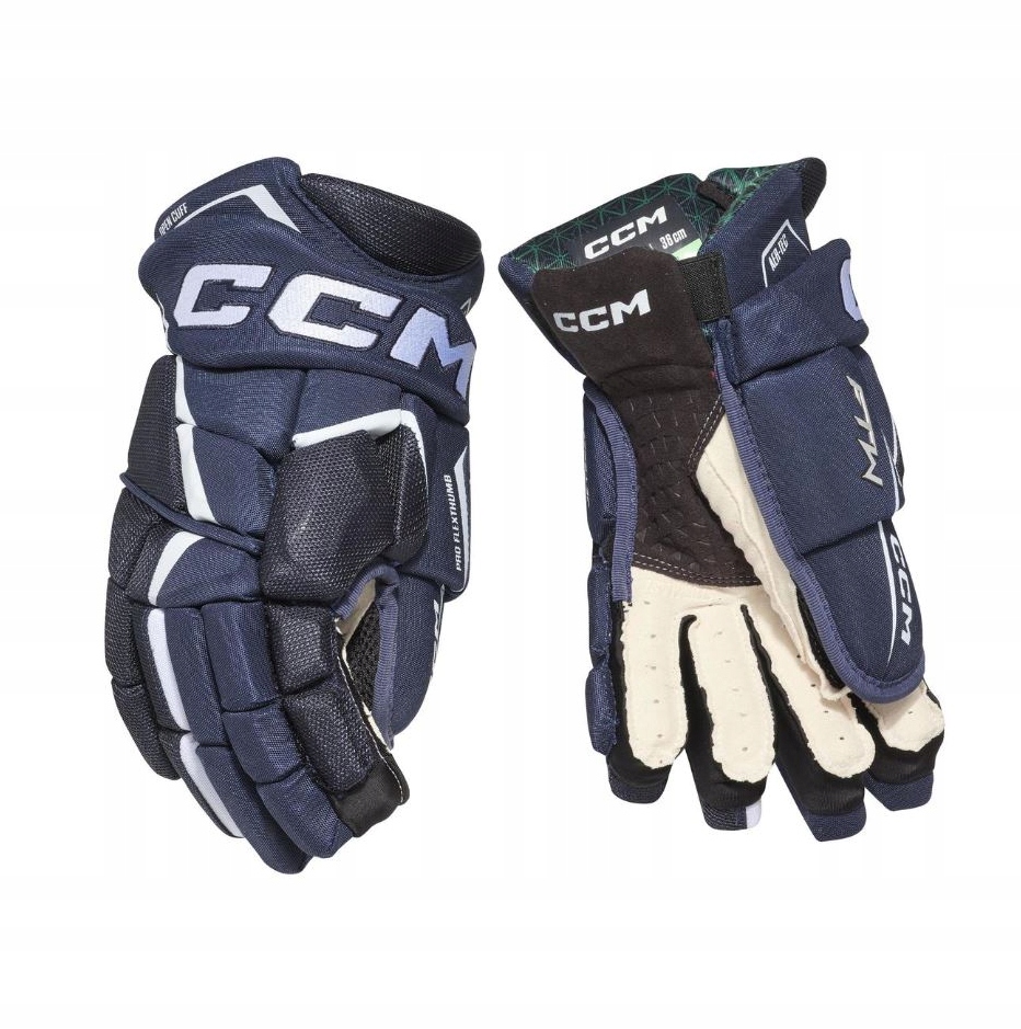 CCM Dámské rukavice CCM Jetspeed FTWomen Sr, Senior, 12", tmavě modrá-bílá