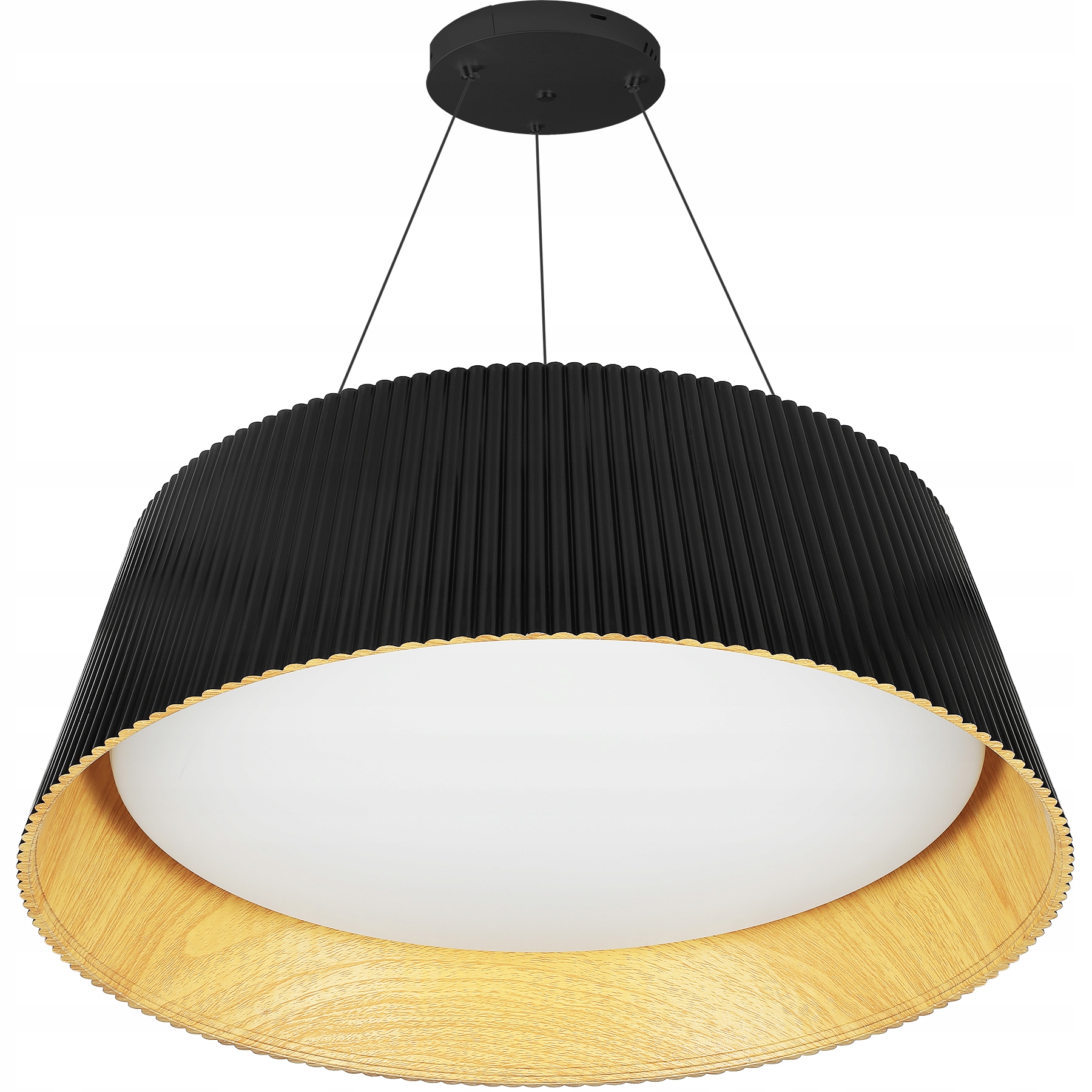 Moderní Závěsná Led Lampa Lustr 46 cm 24 W, 155 cm, závěsná