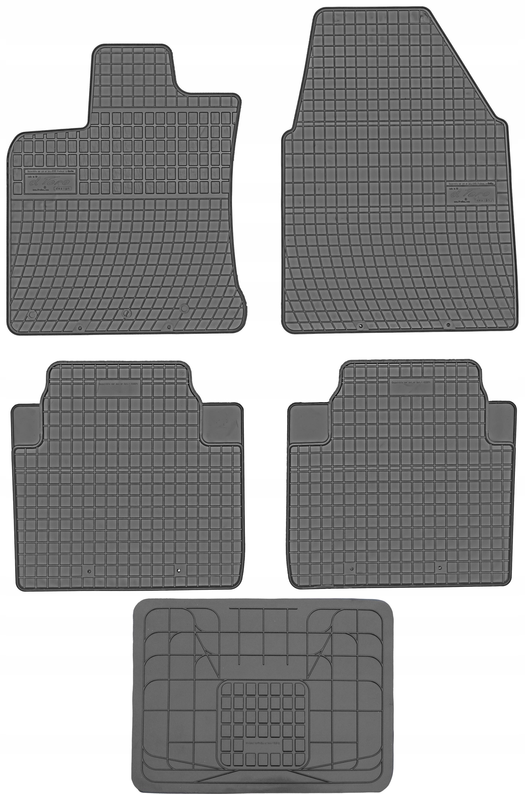 

Nissan Qashqai+2 2007-2013 Dywaniki osłona