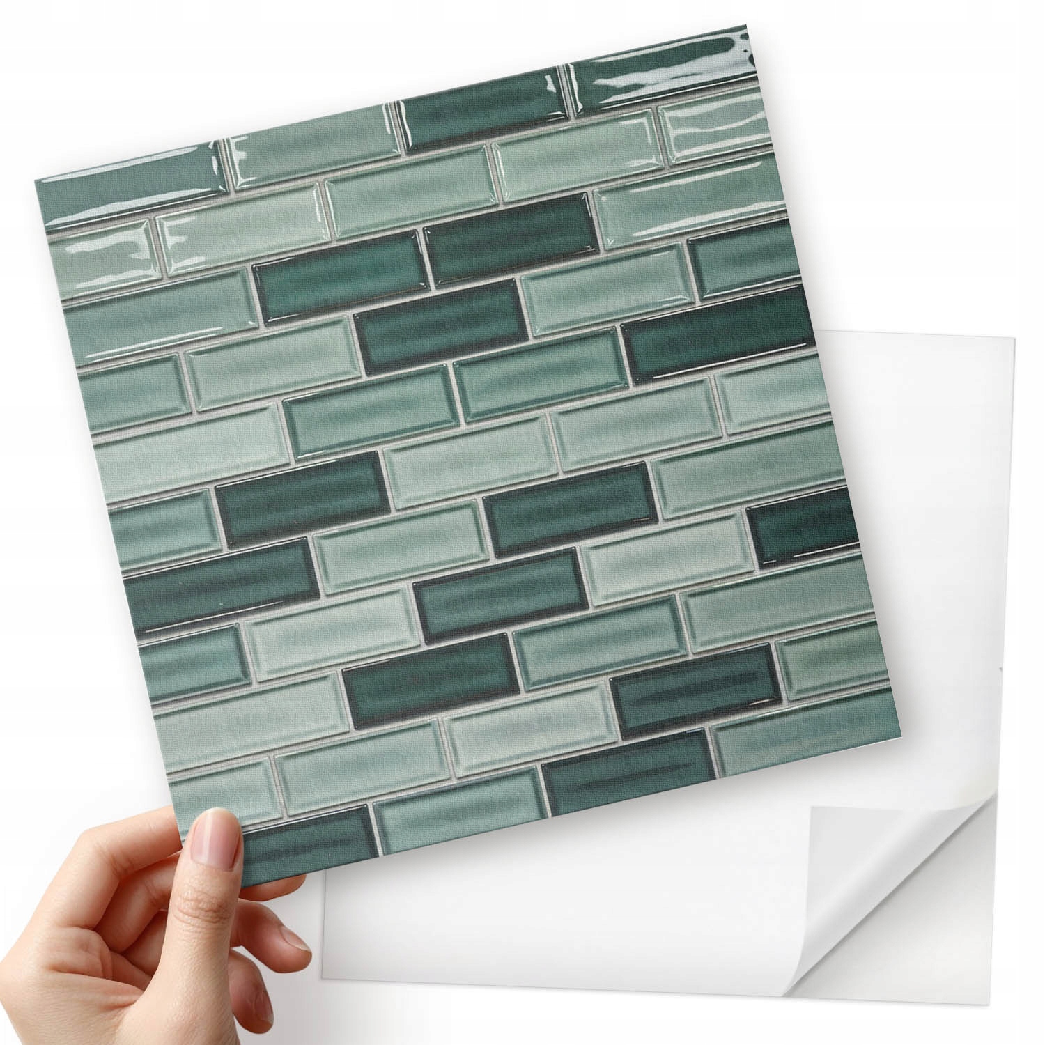 Balíček Pvc dlaždic Obdélníková mozaika v různých barvách 20x20x20 cm